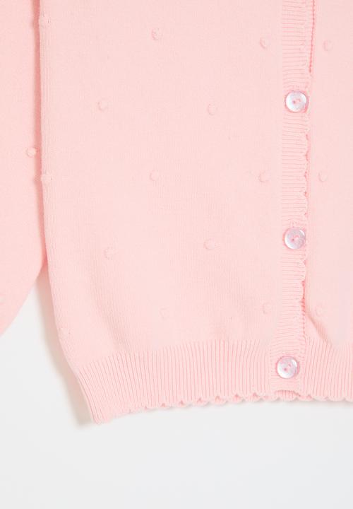 Pop Candy - Buttoned down cardigan - pink