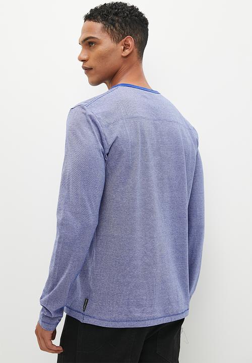 French Connection - Feeder long sleeve - bright blue