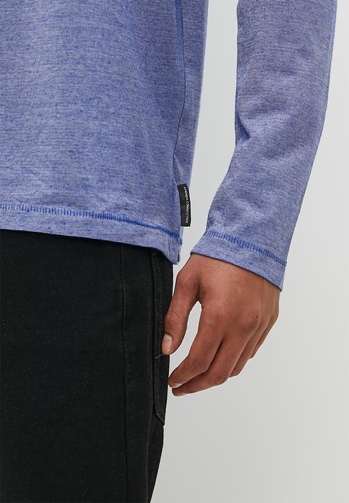 French Connection - Feeder long sleeve - bright blue