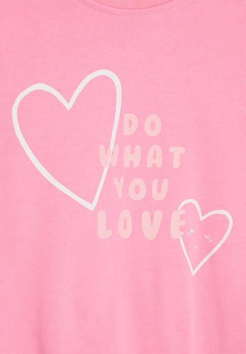 Pop Candy - Printed sweatshirt - pink