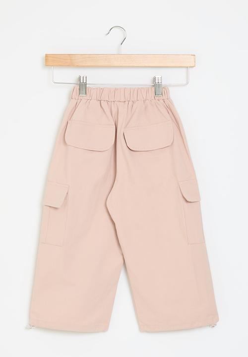 Pop Candy - Drawstring cuff pants - pink