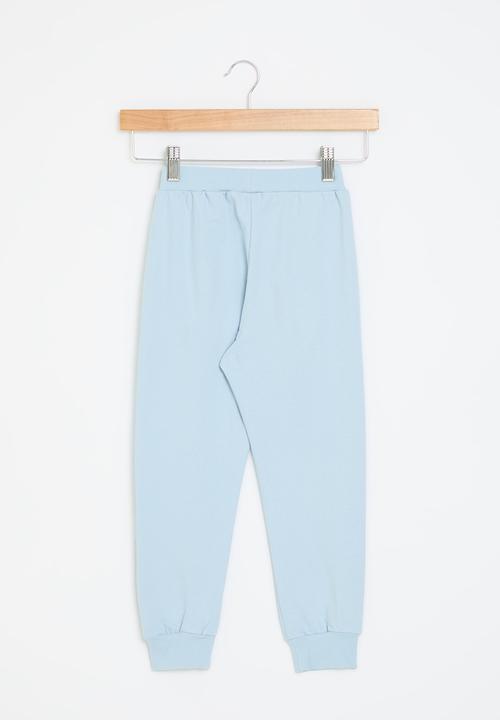 Pop Candy - Cuffed trackpants - light blue