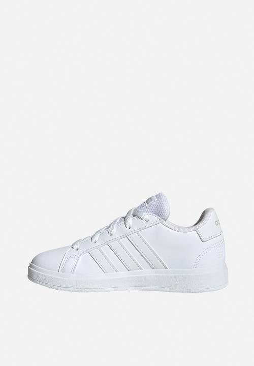 adidas Performance - Grand Court 2.0 K - Ftwr White/Ftwr White/Grey One