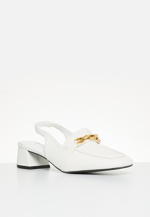 Gino Paoli - Amber slingback - white