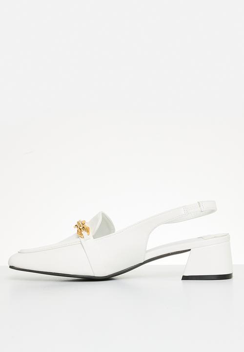 Gino Paoli - Amber slingback - white