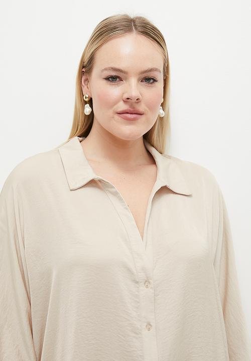 edit - Softie sleeve shirt - sand