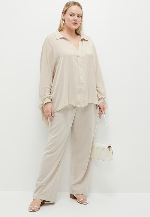 edit - Softie sleeve shirt - sand