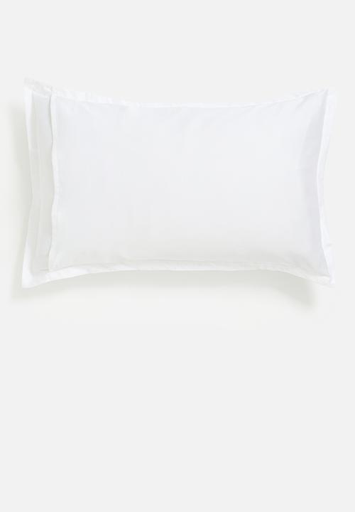 Sixth Floor - T400 Eygyptian Cotton oxford King pillowcase - White