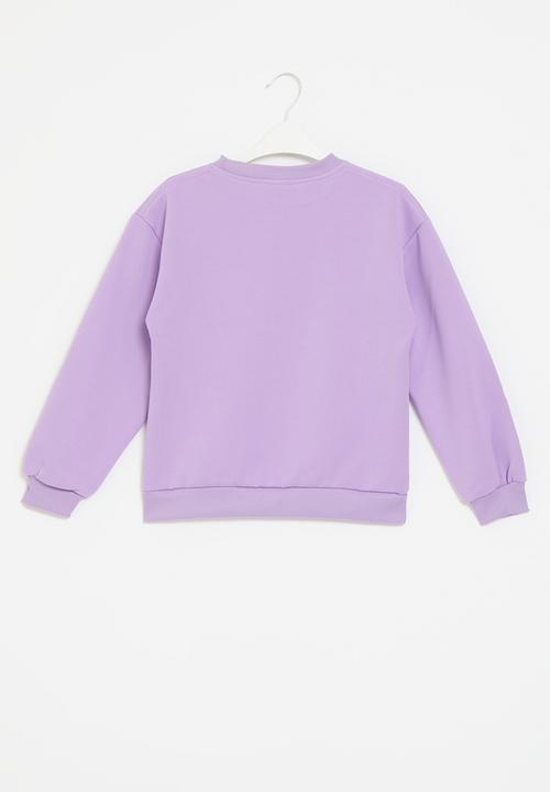 Pop Candy - Printed sweatshirt - purple