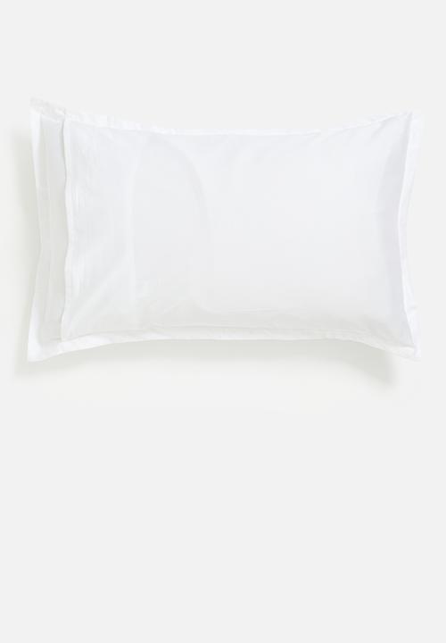 Sixth Floor - T400 Egyptian cotton oxford pillowcase set - white