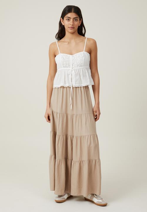 Cotton On - Bella Lace Cami - White