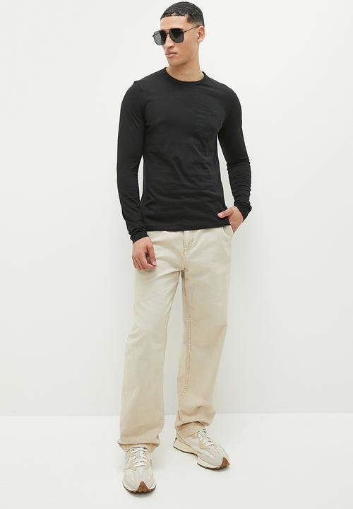 French Connection - Pocket long sleeve - black