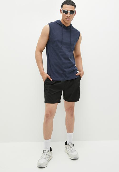 French Connection - Sleeveless hood - marine