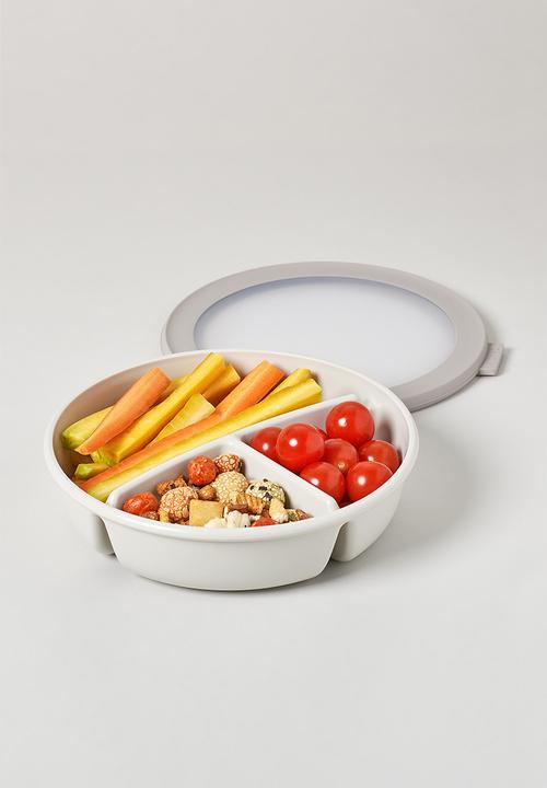 Mepal Cirqula Bento Bowl - Nordic White