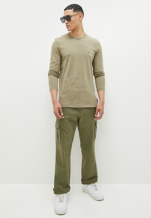 French Connection - Crew long sleeve - khaki