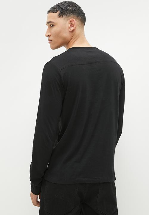 French Connection - Scribble long sleeve - black 