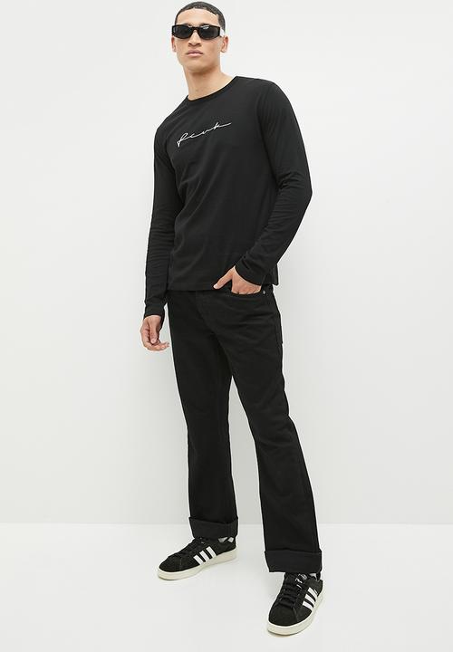 French Connection - Scribble long sleeve - black 