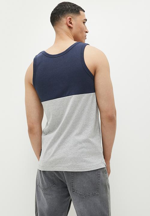 French Connection - Vest block - marine/lgm 