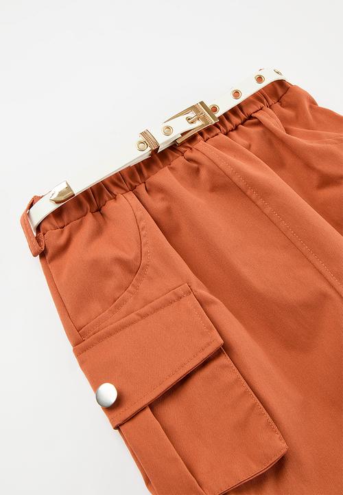 Pop Candy - Jacket and skirt set - rust