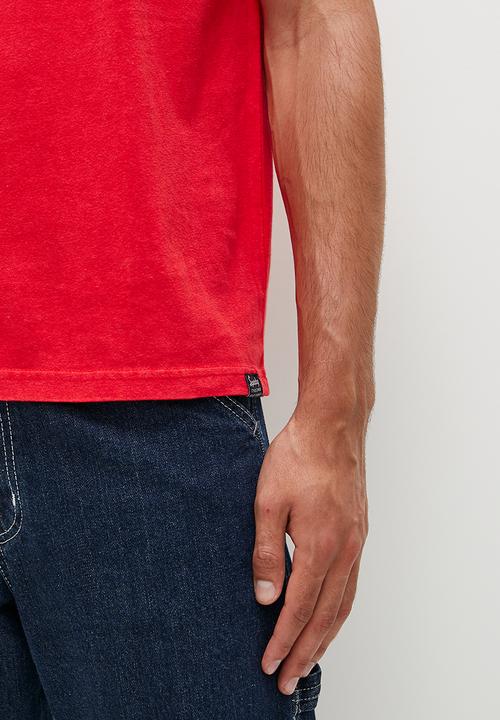 Superdry. - Vintage americana graphic Tee - soda pop red