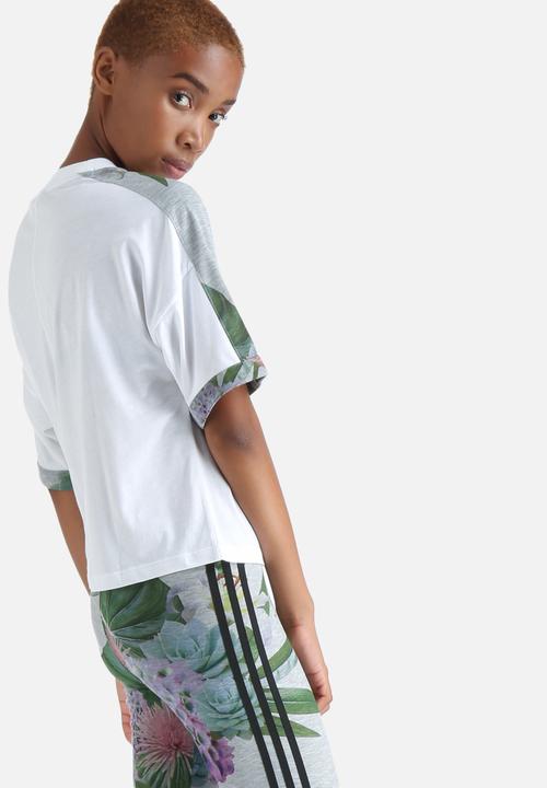 adidas Originals - Training Cuffed Floral Tee