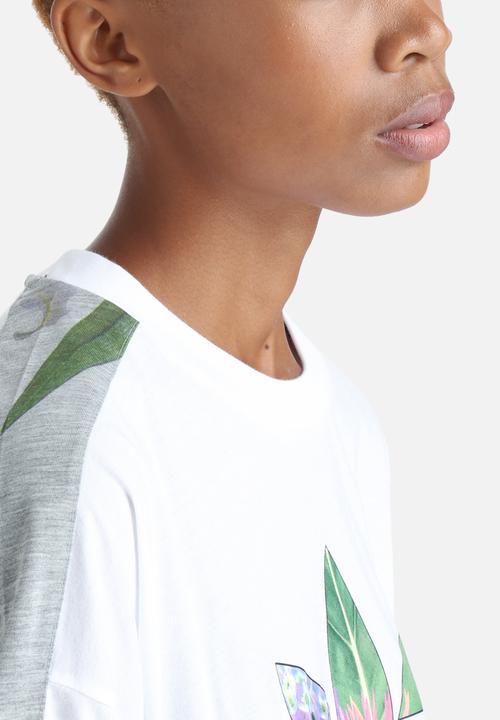 adidas Originals - Training Cuffed Floral Tee