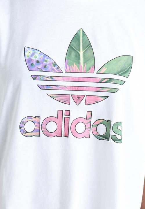 adidas Originals - Training Cuffed Floral Tee