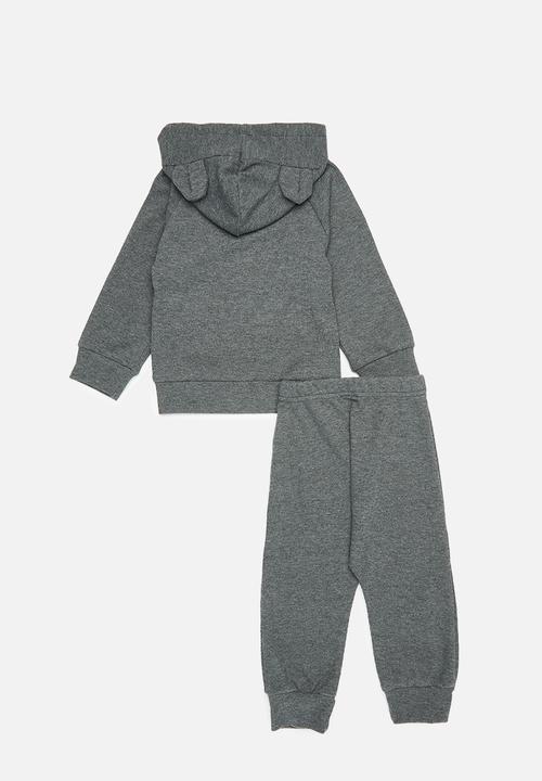 Pop Candy - Hooded tracksuit set - dark grey