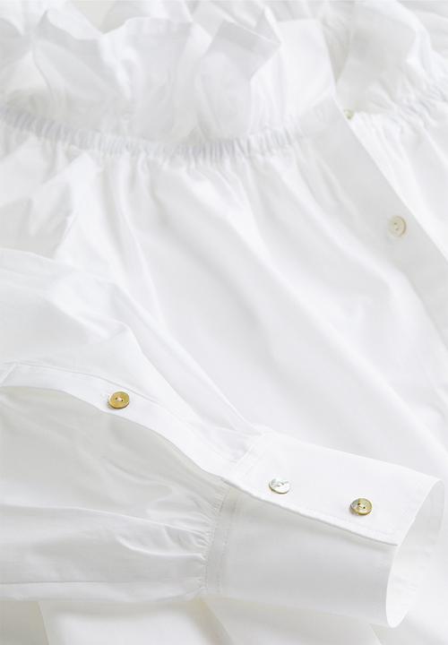 H&M - Off-the-shoulder blouse - white