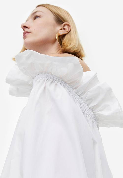 H&M - Off-the-shoulder blouse - white