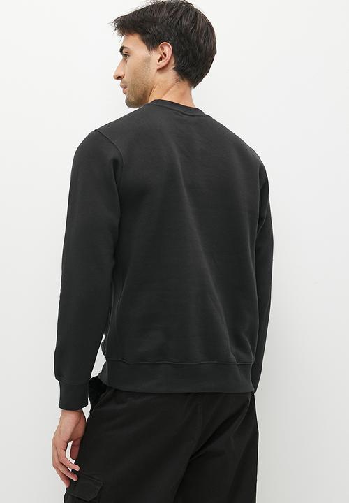 Nike - M nk club+ bb crew patch gx - black