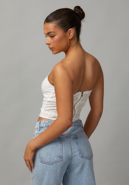Factorie - Broderie Bandeau - White 