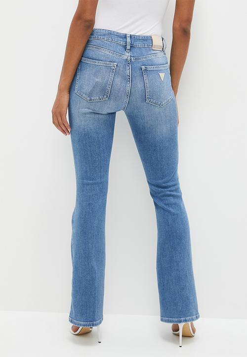 GUESS - Sexy flare jeans - cachemire mid wash