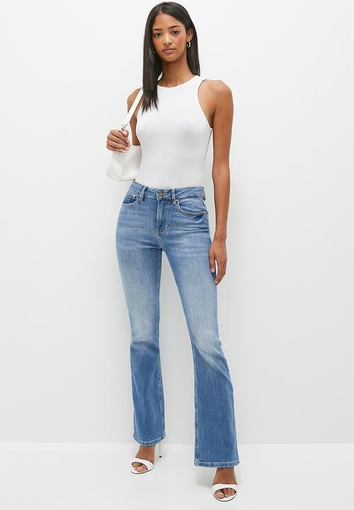 GUESS - Sexy flare jeans - cachemire mid wash