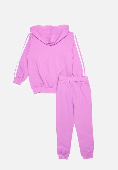 Pop Candy - Hooded tracksuit set - purple