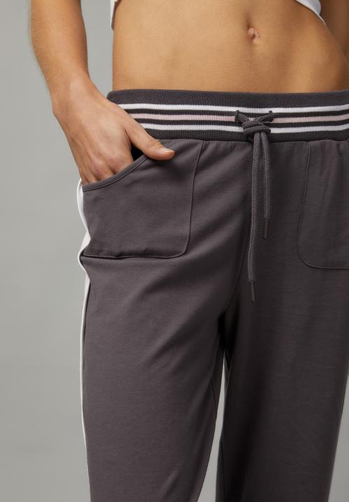 Factorie - Lightweight Straight Leg Trackpant - Charcoal 