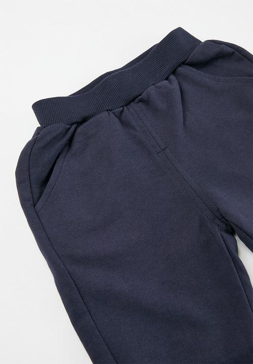 Pop Candy - Cuffed track pants - navy