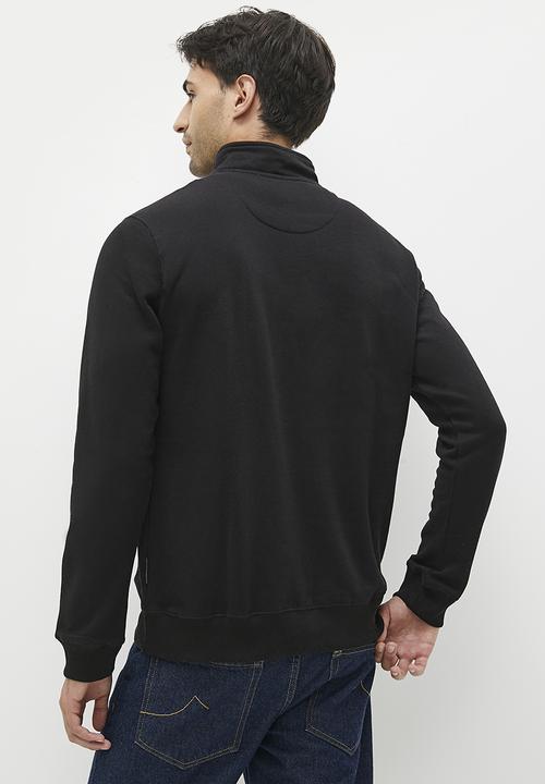 French Connection - Fc 1/2 zip - black