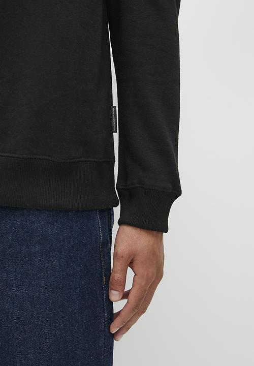 French Connection - Fc 1/2 zip - black