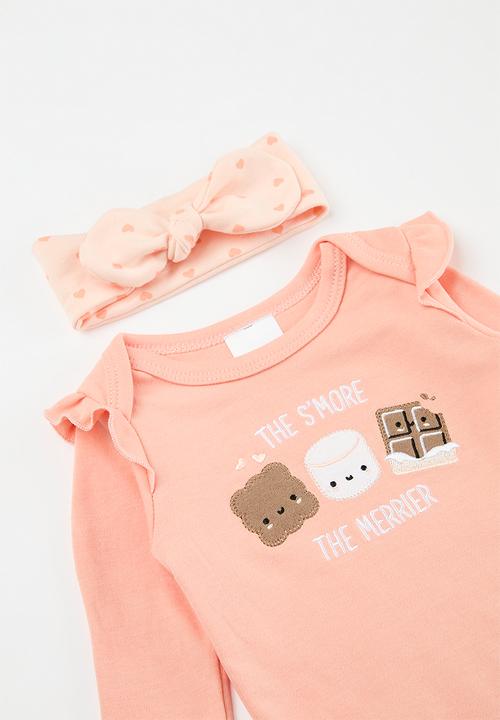 Pop Candy - Bodyvest with headband & legging set - orange
