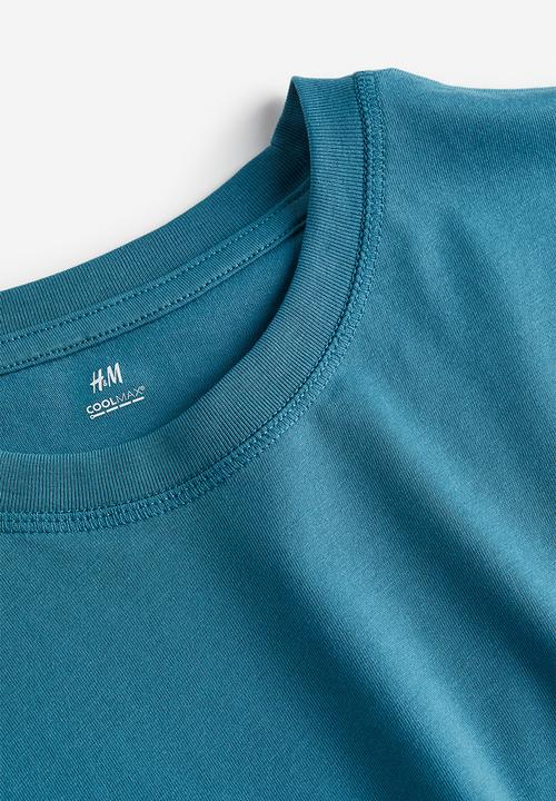 H&M - Coolmax® regular fit top - turquoise