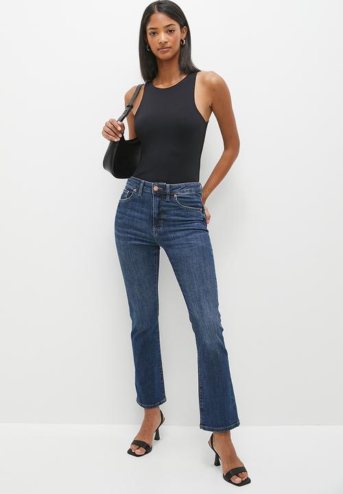 French Connection - Jeans high rise - blue