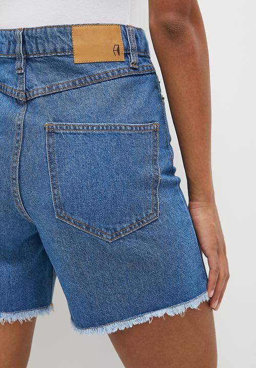 French Connection - Denim short - stone wash