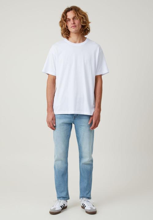 Cotton On - Slim straight jean - strummer blue 