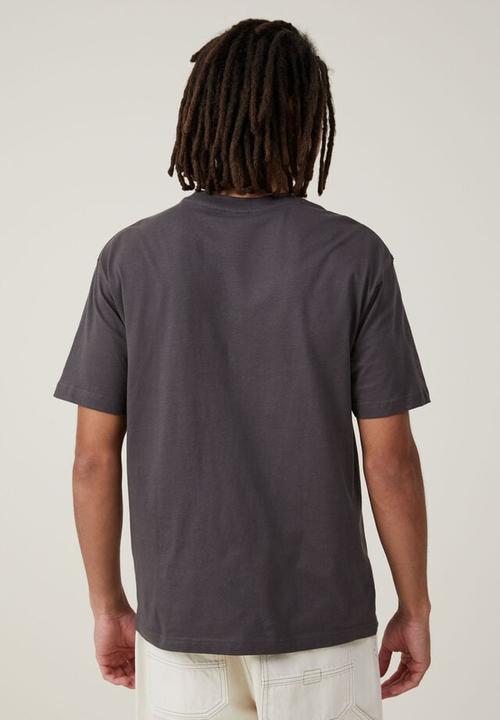 Cotton On - Loose fit graphic t-shirt - faded slate / star 