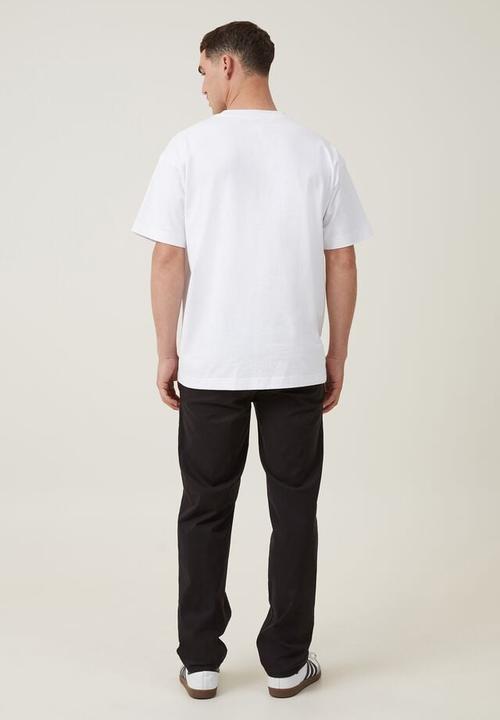 Cotton On - Tapered skinny chino - black 