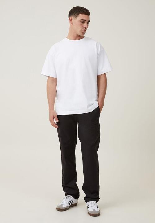 Cotton On - Tapered skinny chino - black 