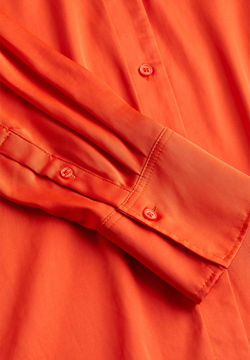 H&M - V-neck blouse - orange