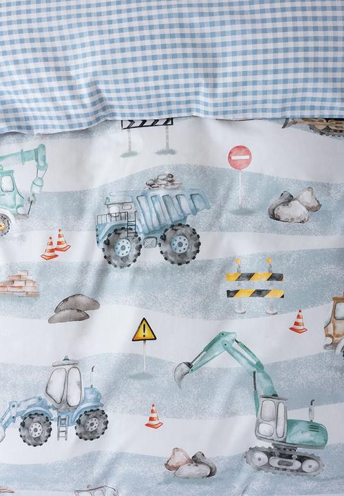 Linen House - Heavy machinery duvet cover set - multi