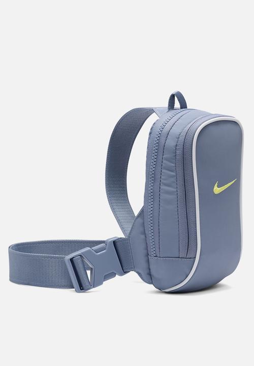 Nike - Nike sportswear essentials crossbody bag (1l)-ashen slate/white/lt laser orange